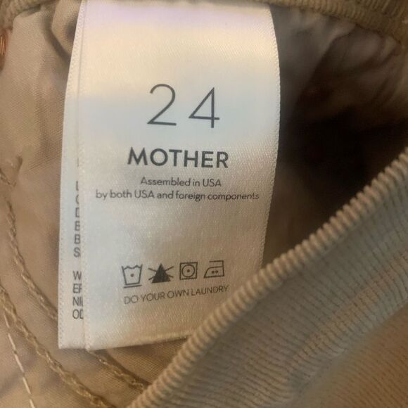 MOTHER NWT corduroy Denim Insider Step Fray - Picture 8 of 10